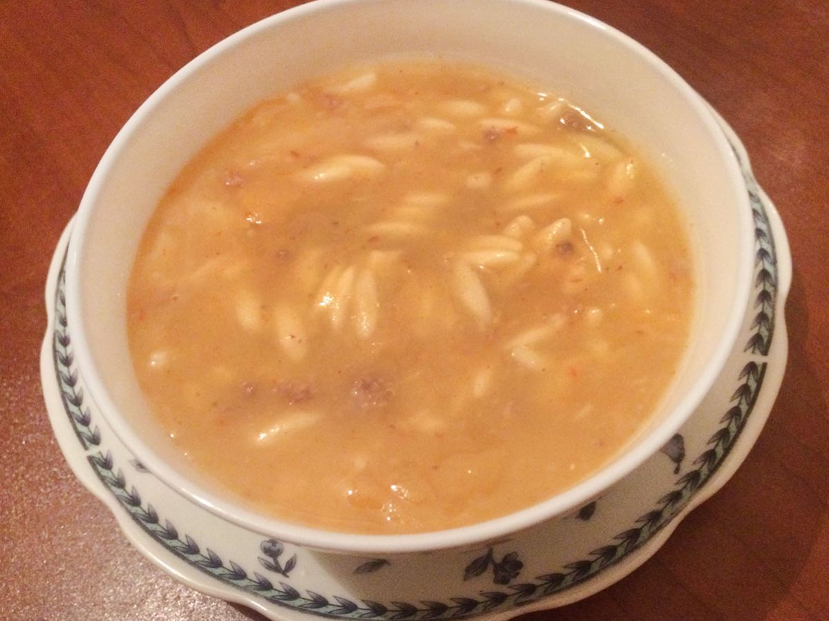 Arpa Şehriyeli Kıymalı Tarhana tarifi görseli