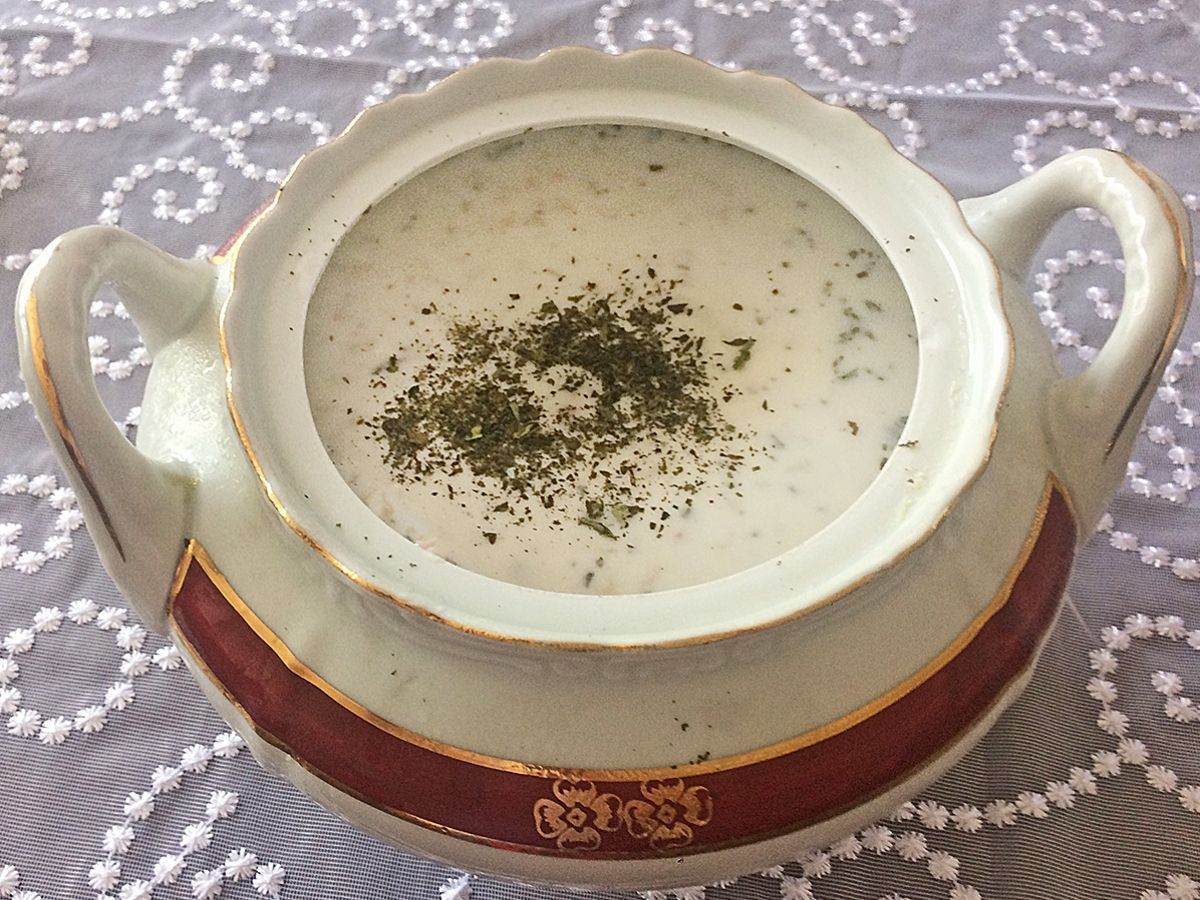 Ayran Aşı Çorbası tarifi görseli