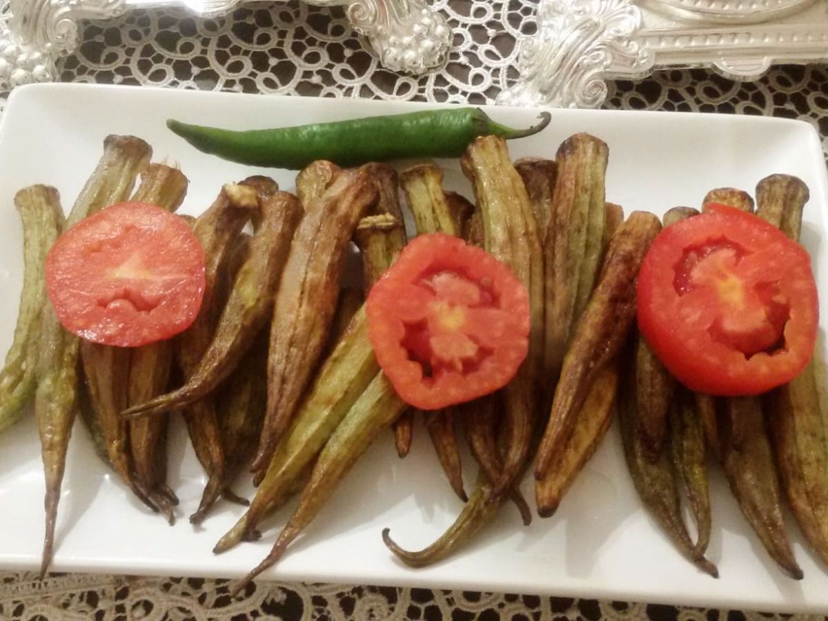 Bamya Kızartması tarifi görseli