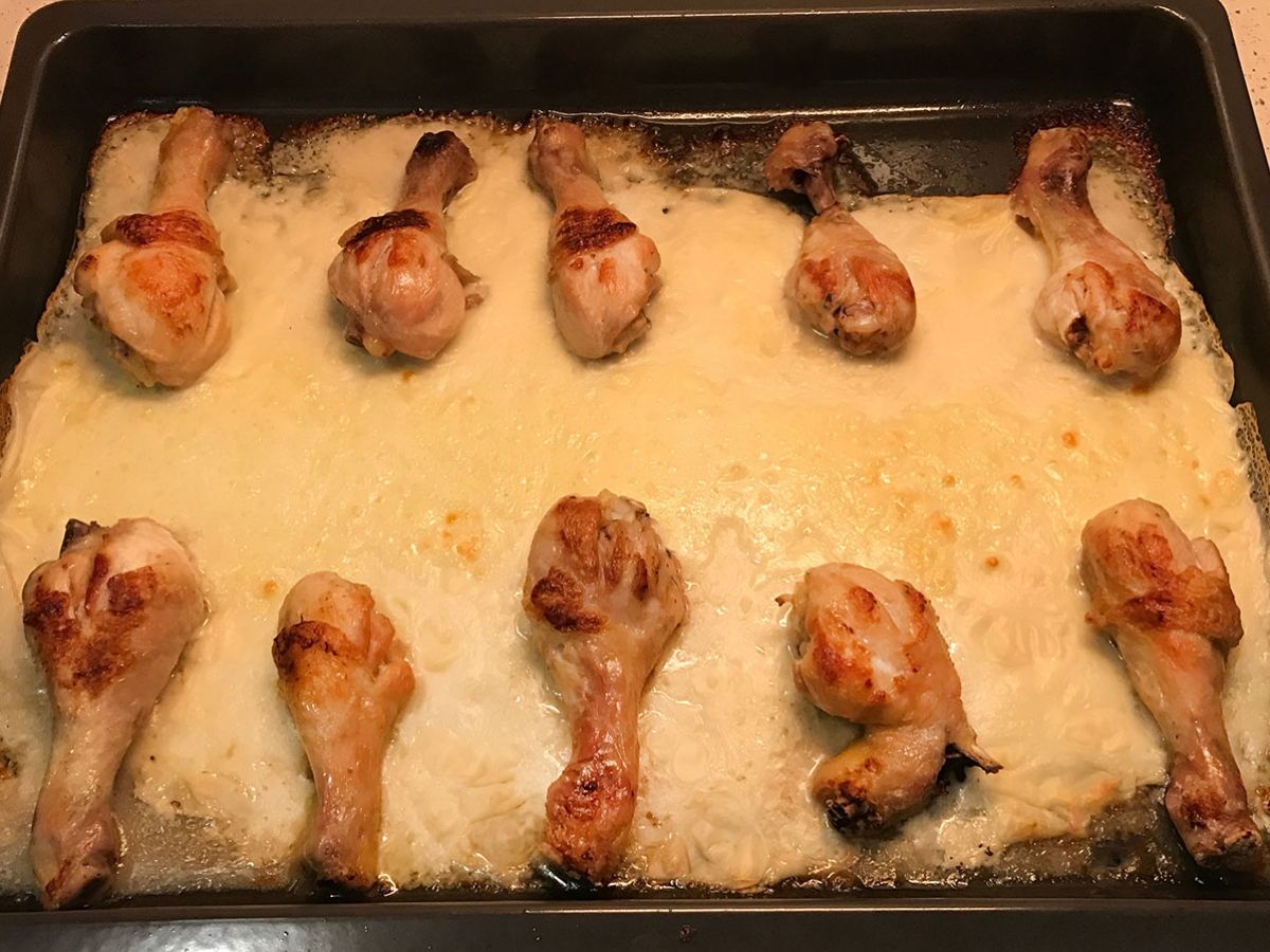 Chicken with Béchamel Sauce recipe photo