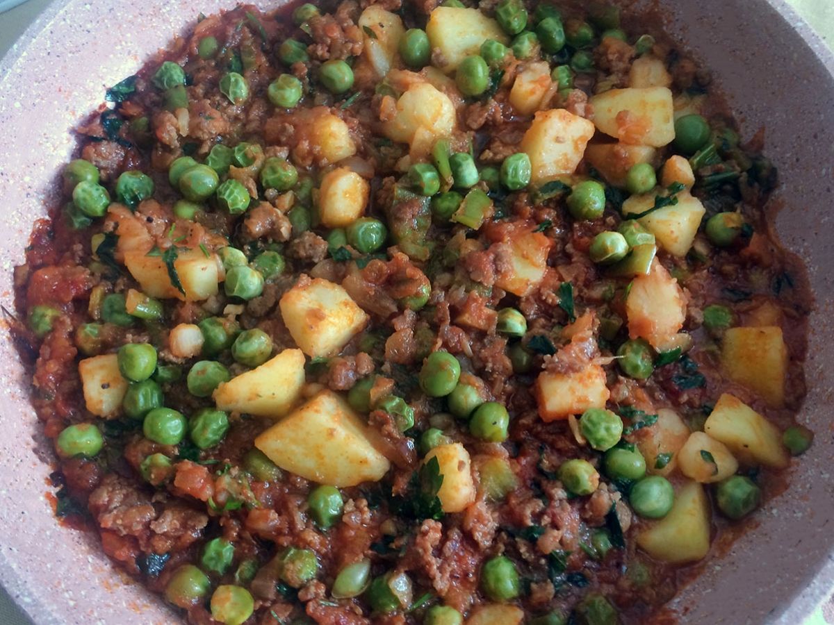 Bezelye Kavurması tarifi görseli