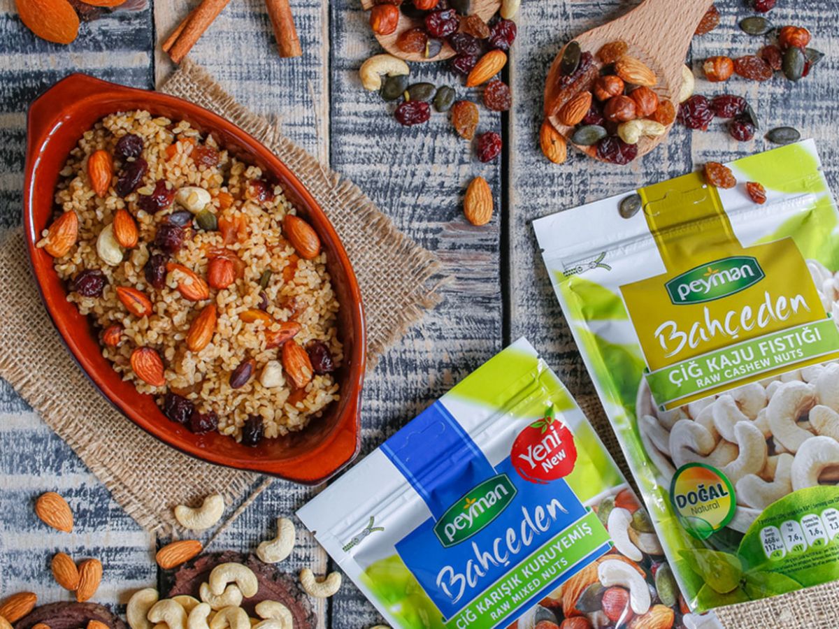 Add Flavor to Bulgur Pilaf with Nuts and Dried Fruits image