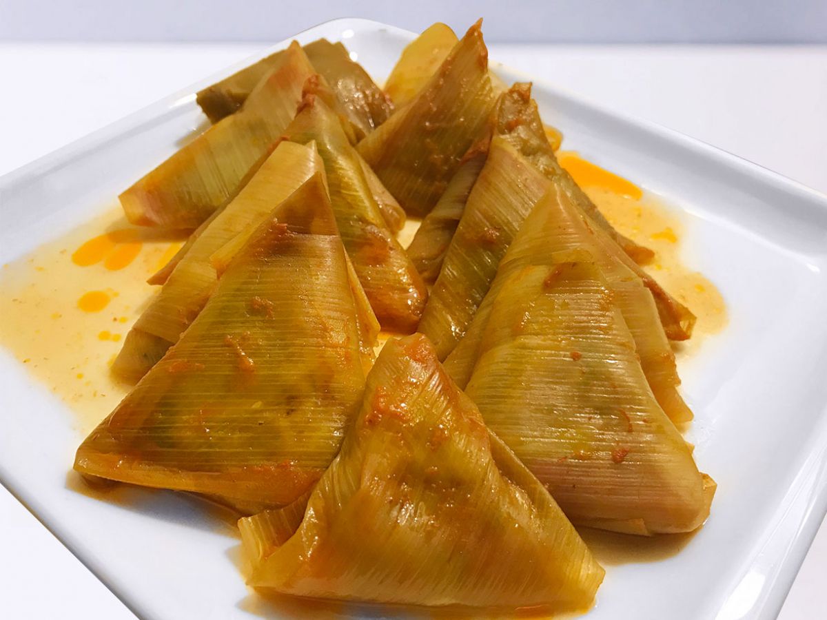 Bulgurlu Pırasa Dolması tarifi görseli