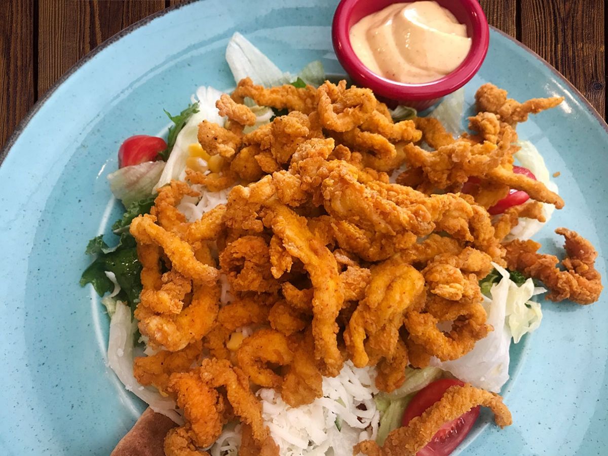 Cajun Tavuk Salata tarifi görseli