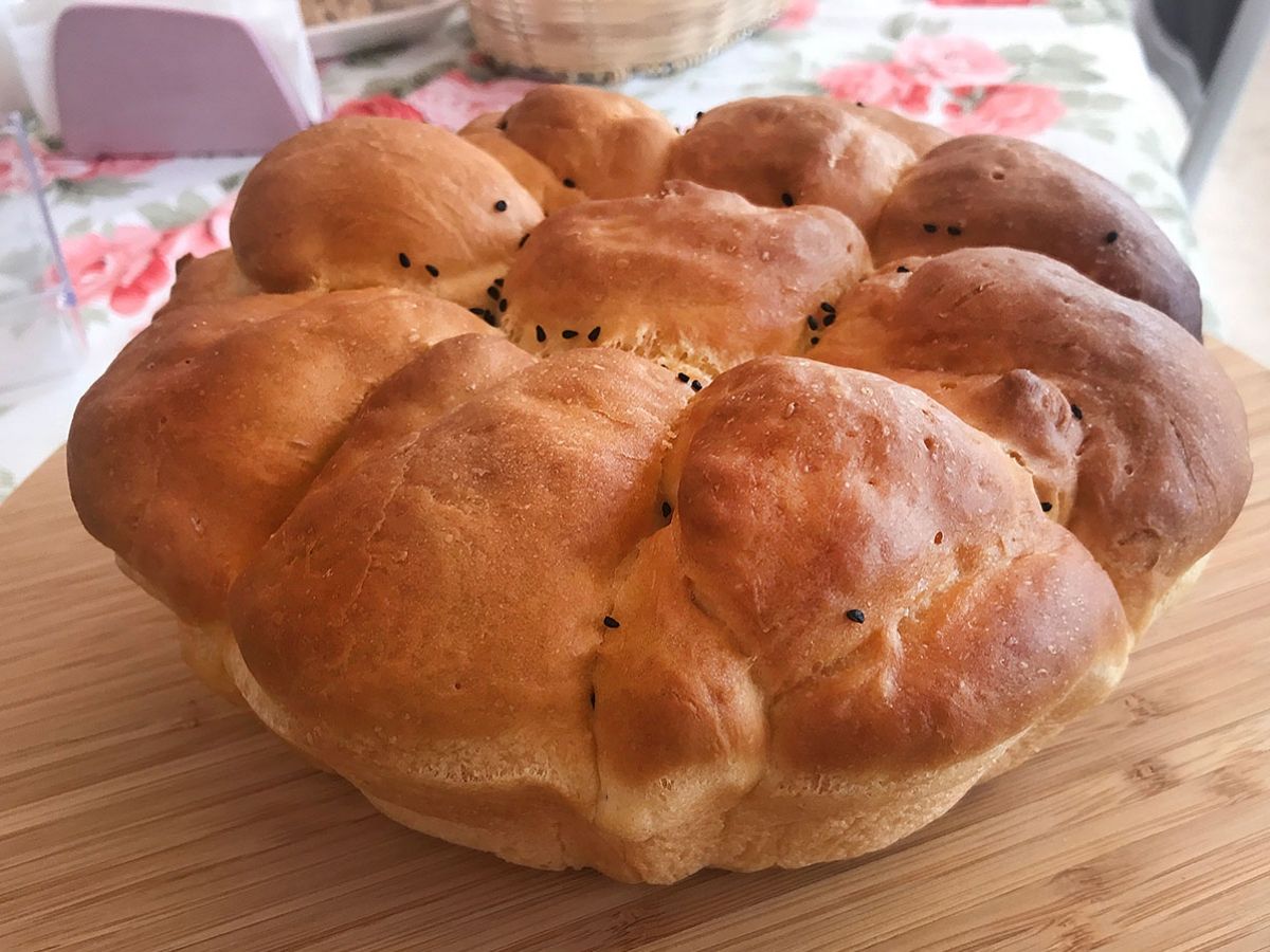 Çiçek Ekmek (Papatya Ekmek) tarifi görseli