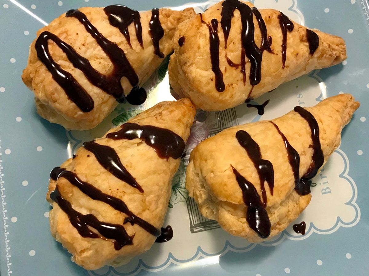 Çikolatalı Milföy tarifi görseli