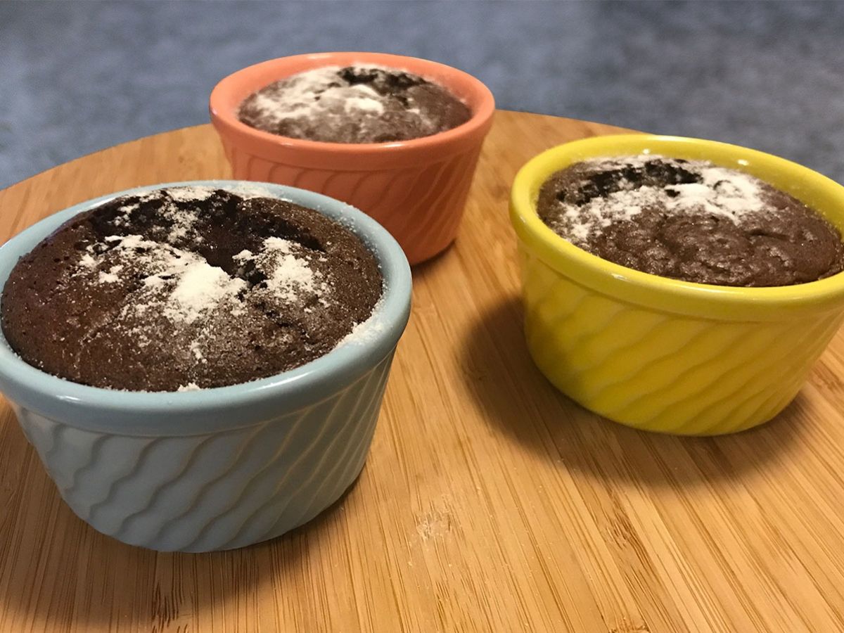Chocolate Soufflé (Çikolatalı Sufle) recipe photo