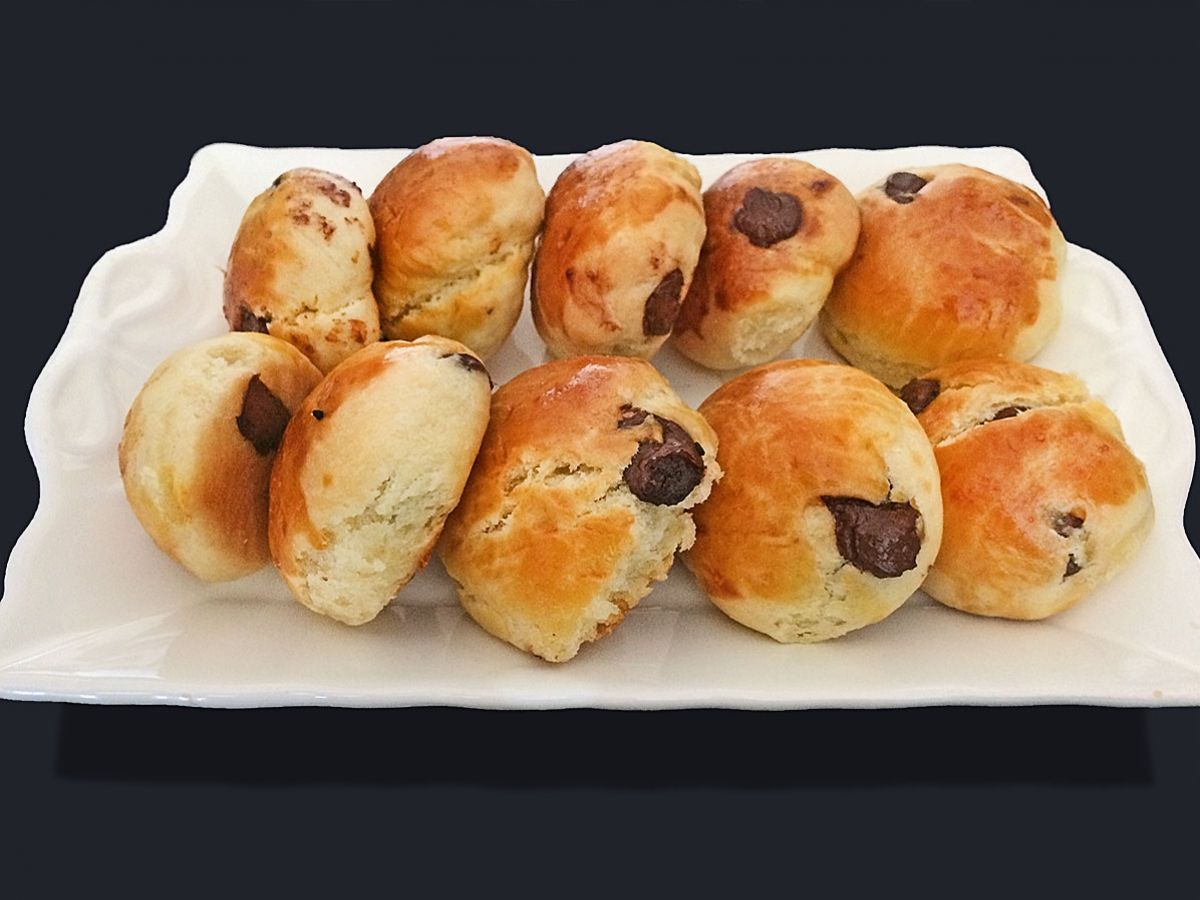 Damla Çikolatalı Ekmek - Puf Puf Yumuşacık tarifi görseli