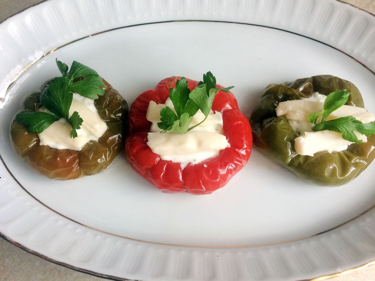 Dolgulu Yeşil Biber tarifi görseli