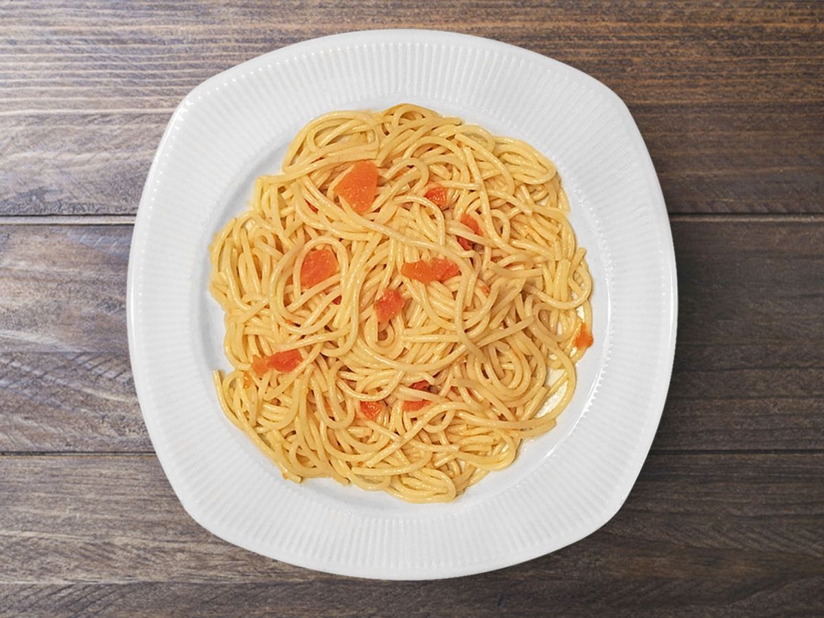 Tomato Spaghetti (Domatesli Spagetti) recipe photo