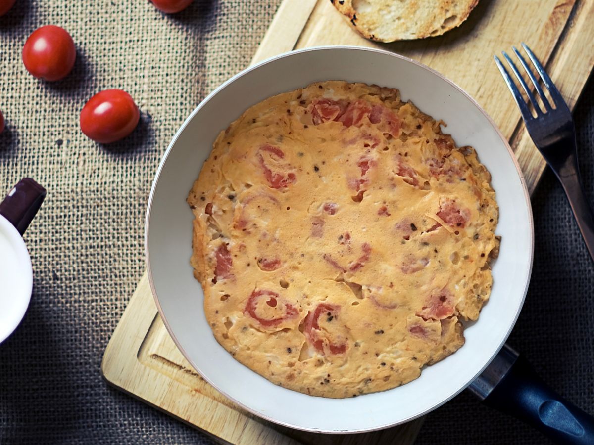 Tomato Omelet recipe photo