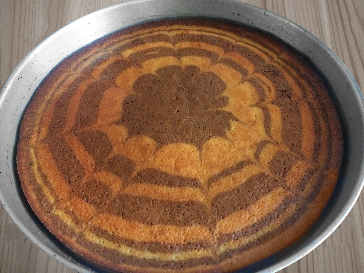 Ebruli Kek tarifi görseli