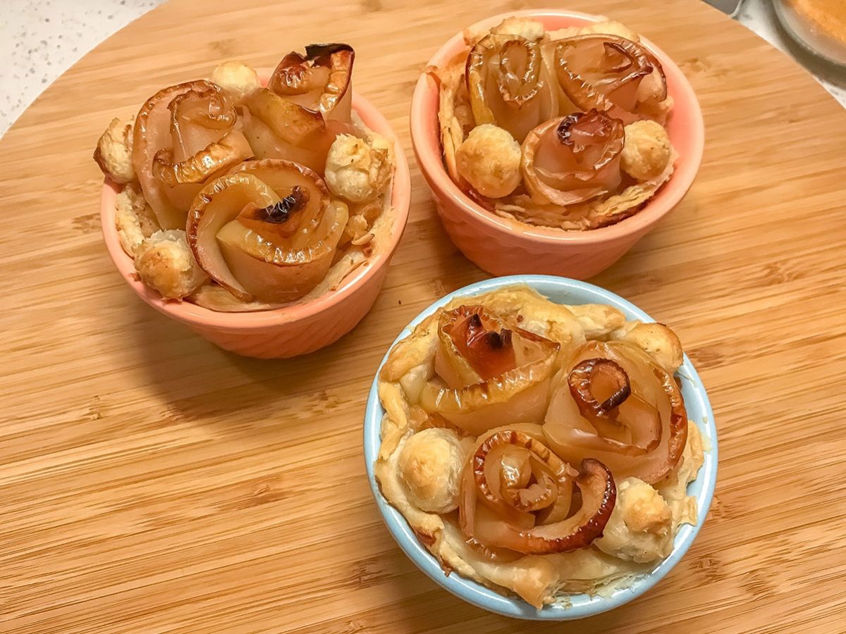 Elmalı Gül Milföy tarifi görseli