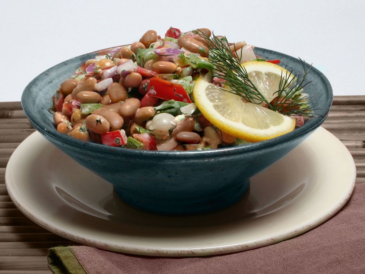 Artichoke and Borlotti Bean Salad recipe photo