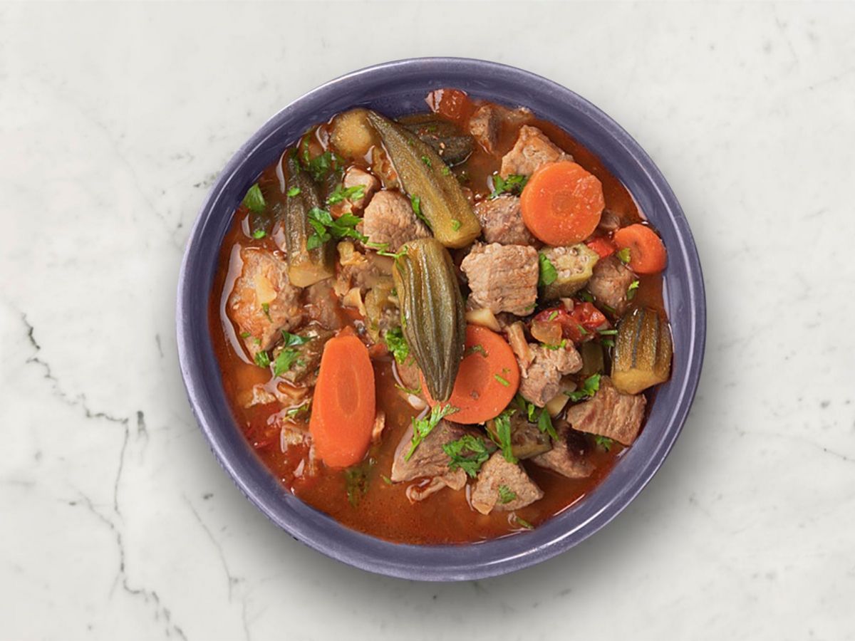 Etli Bamya tarifi görseli