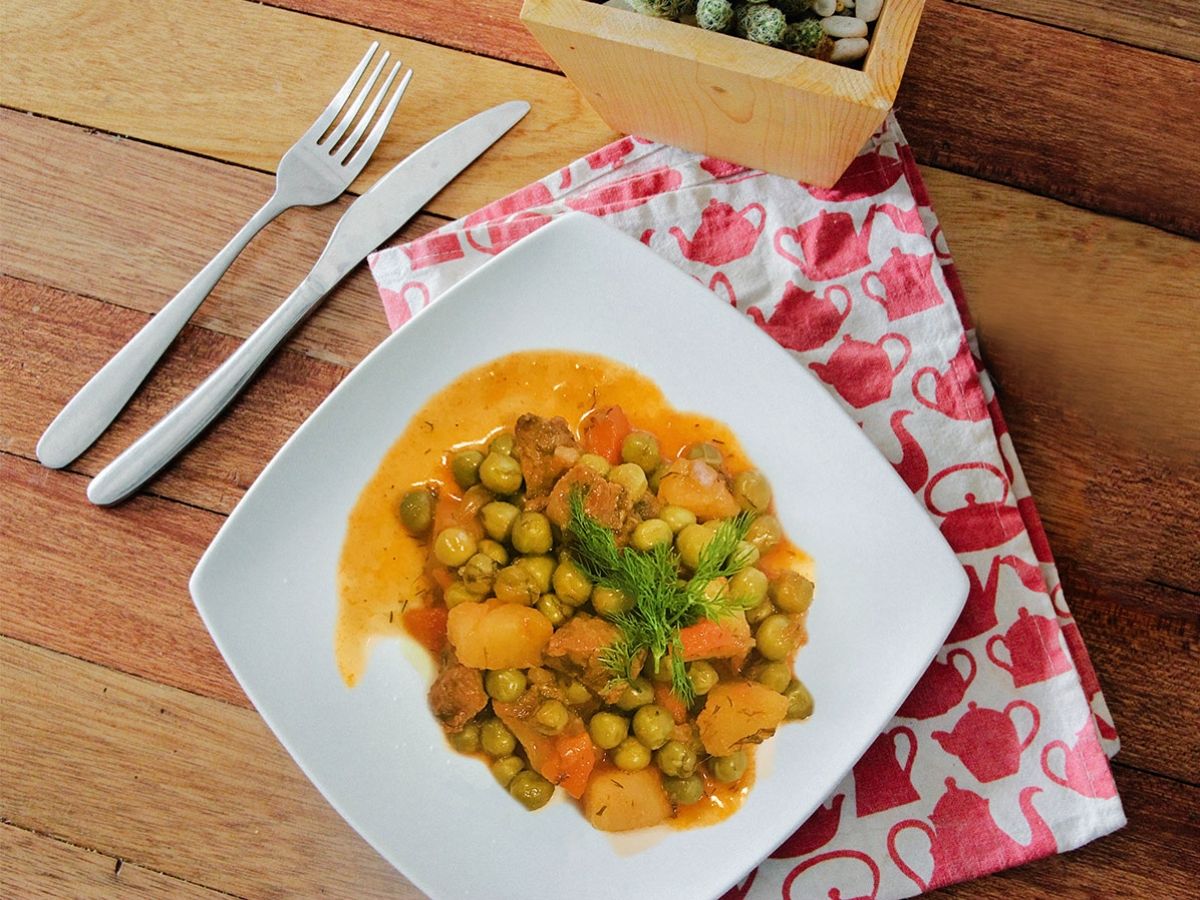 Beef and Pea Stew recipe photo