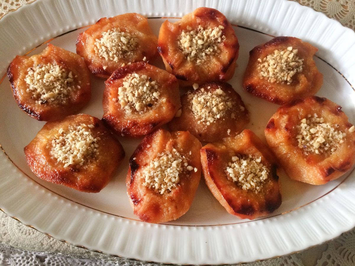 Fırınlanmış Fındıklı Ayva Tatlısı tarifi görseli