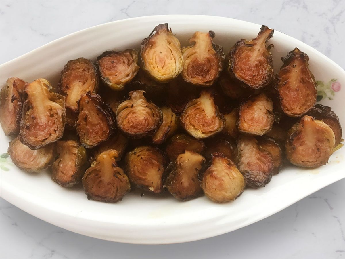 Fırında Ballı Brüksel Lahanası tarifi görseli