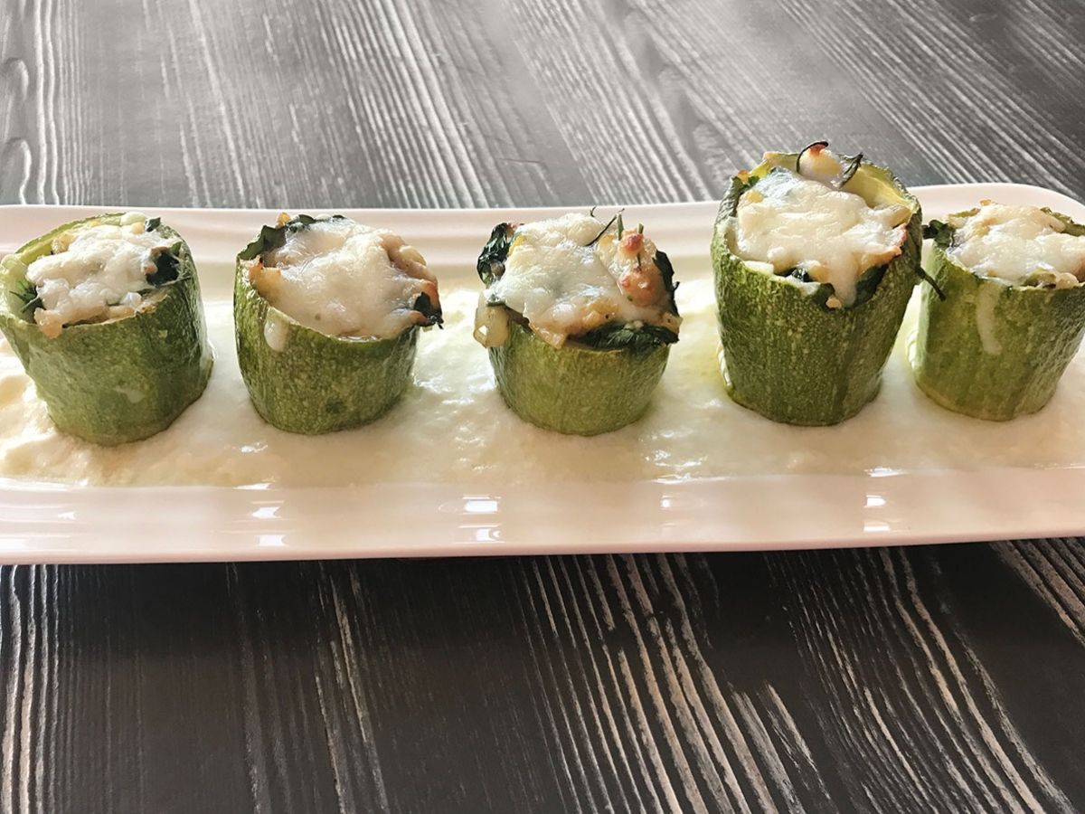 Fırında Dolgulu Kabak tarifi görseli