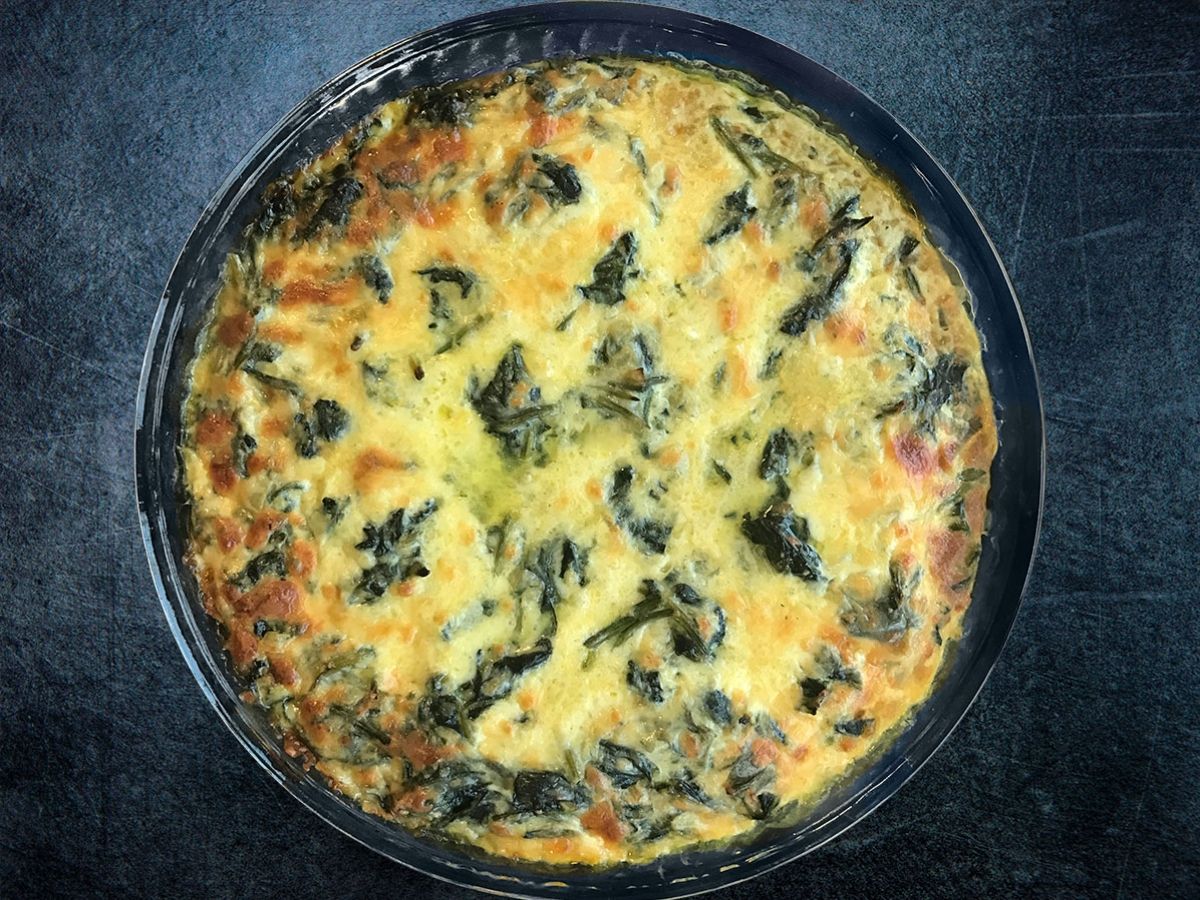 Fırında Ispanak tarifi görseli