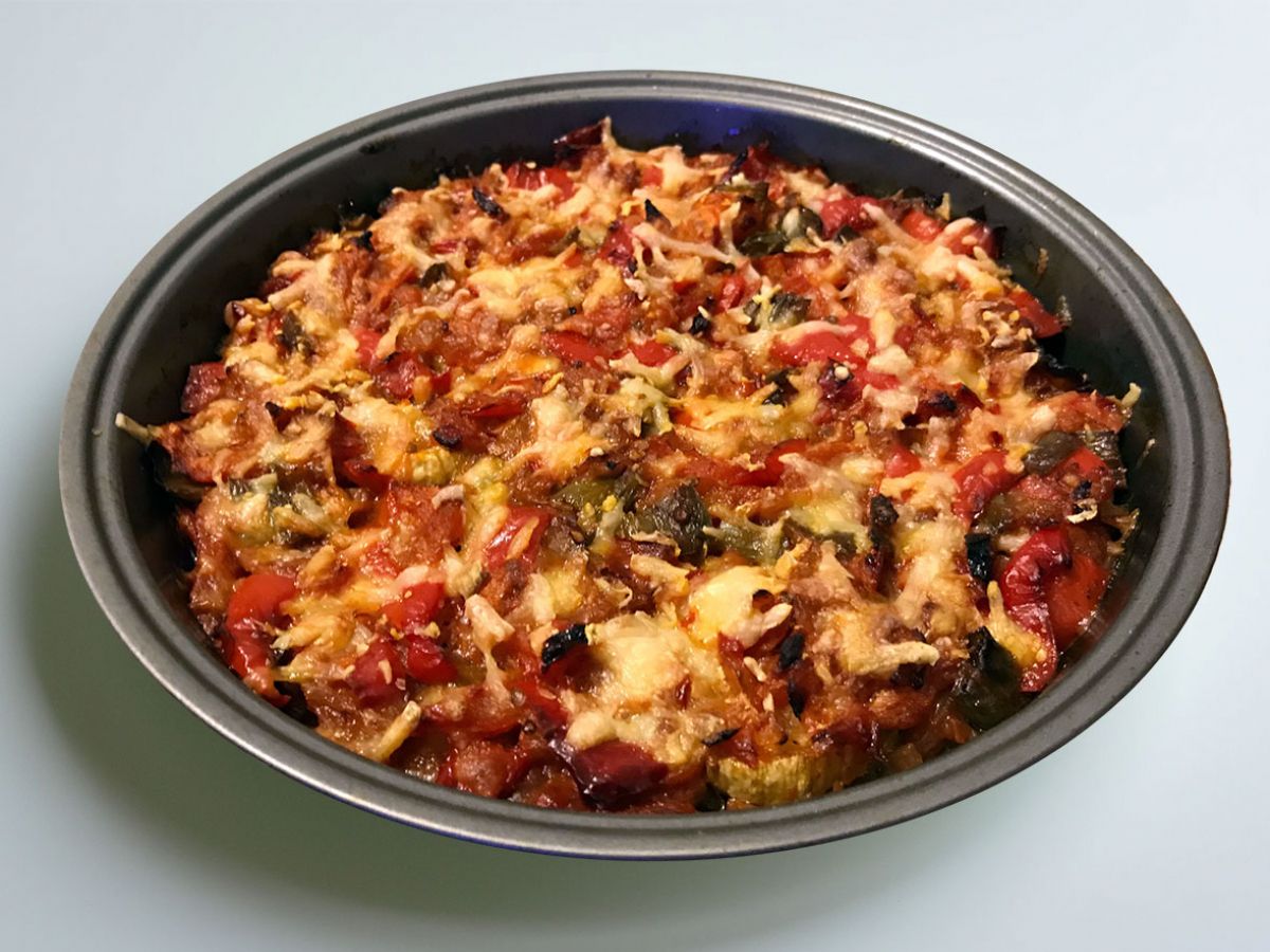 Fırında Kaşarlı Kabak tarifi görseli