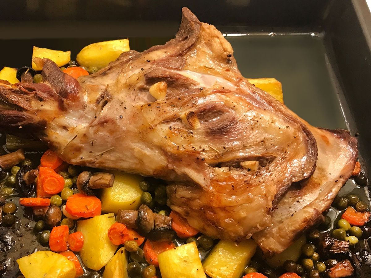 Fırında Sebzeli Kol Kebabı tarifi görseli