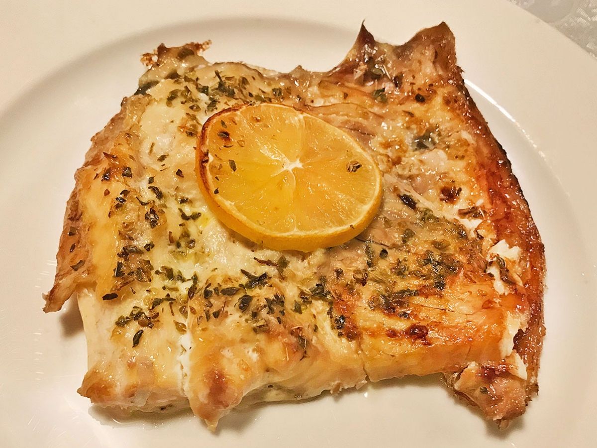 Fırında Somon tarifi görseli