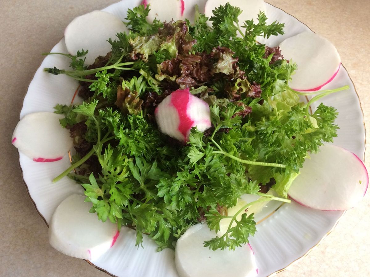 Frenk Maydanozlu Salata tarifi görseli