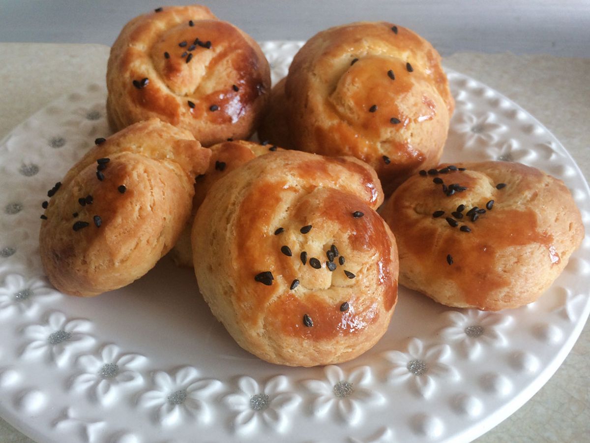 Gül Poğaça tarifi görseli