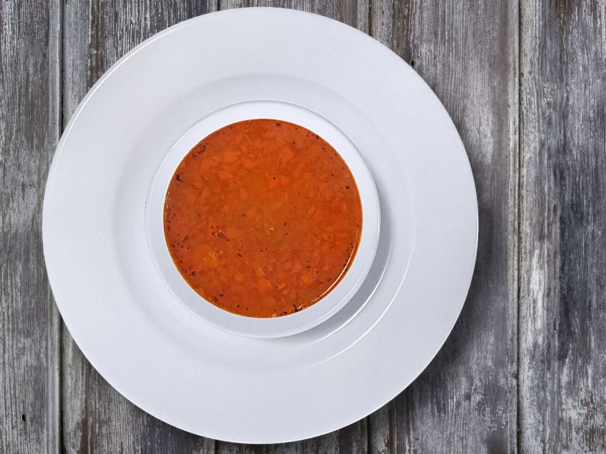 Carrot Soup with Red Lentils recipe photo