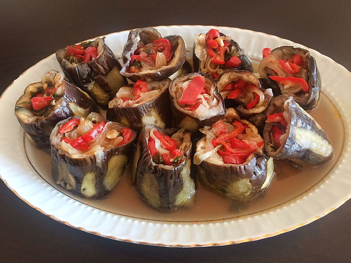 İmam Bayıldı (Stuffed Eggplant) recipe photo