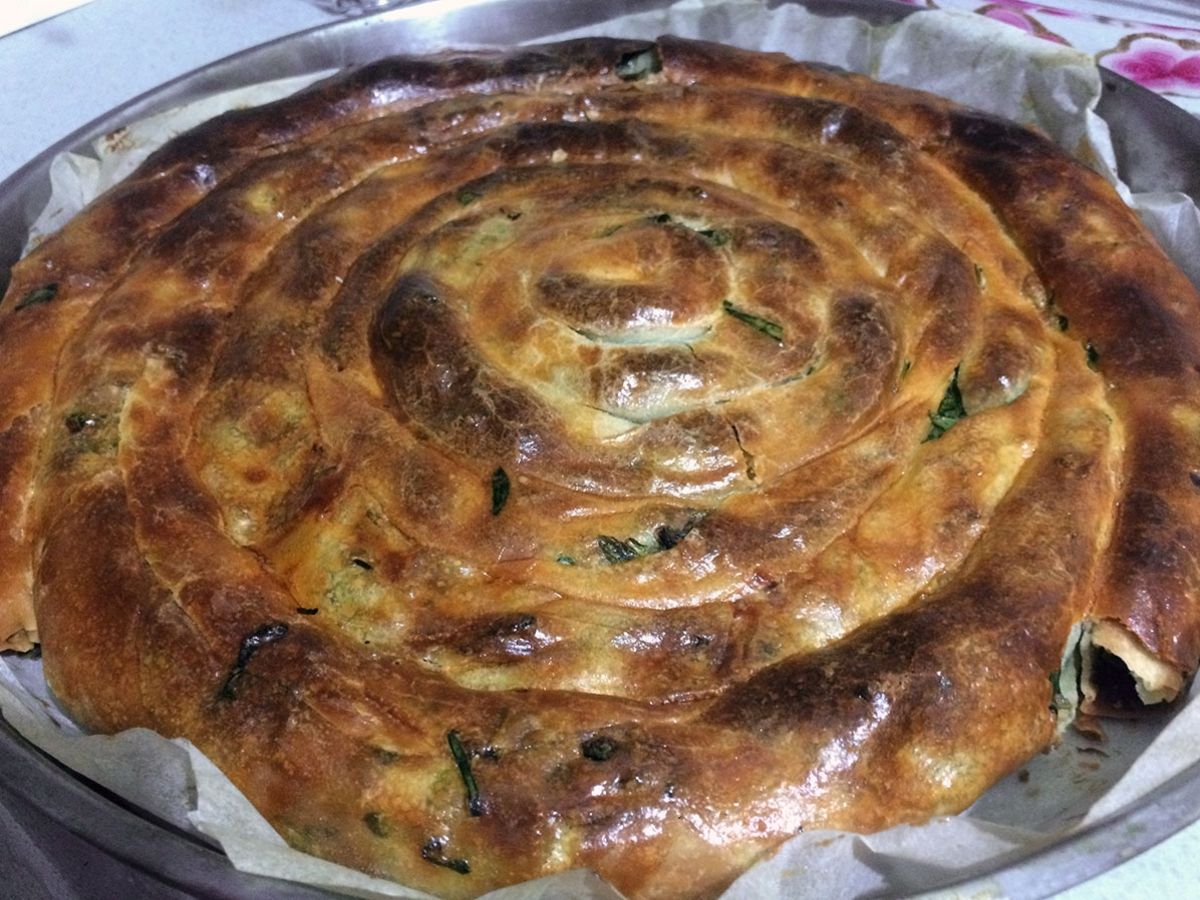 Ispanaklı Açma Kol Böreği tarifi görseli