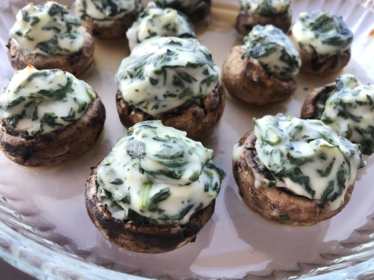 Ispanaklı Mantar Dolması tarifi görseli