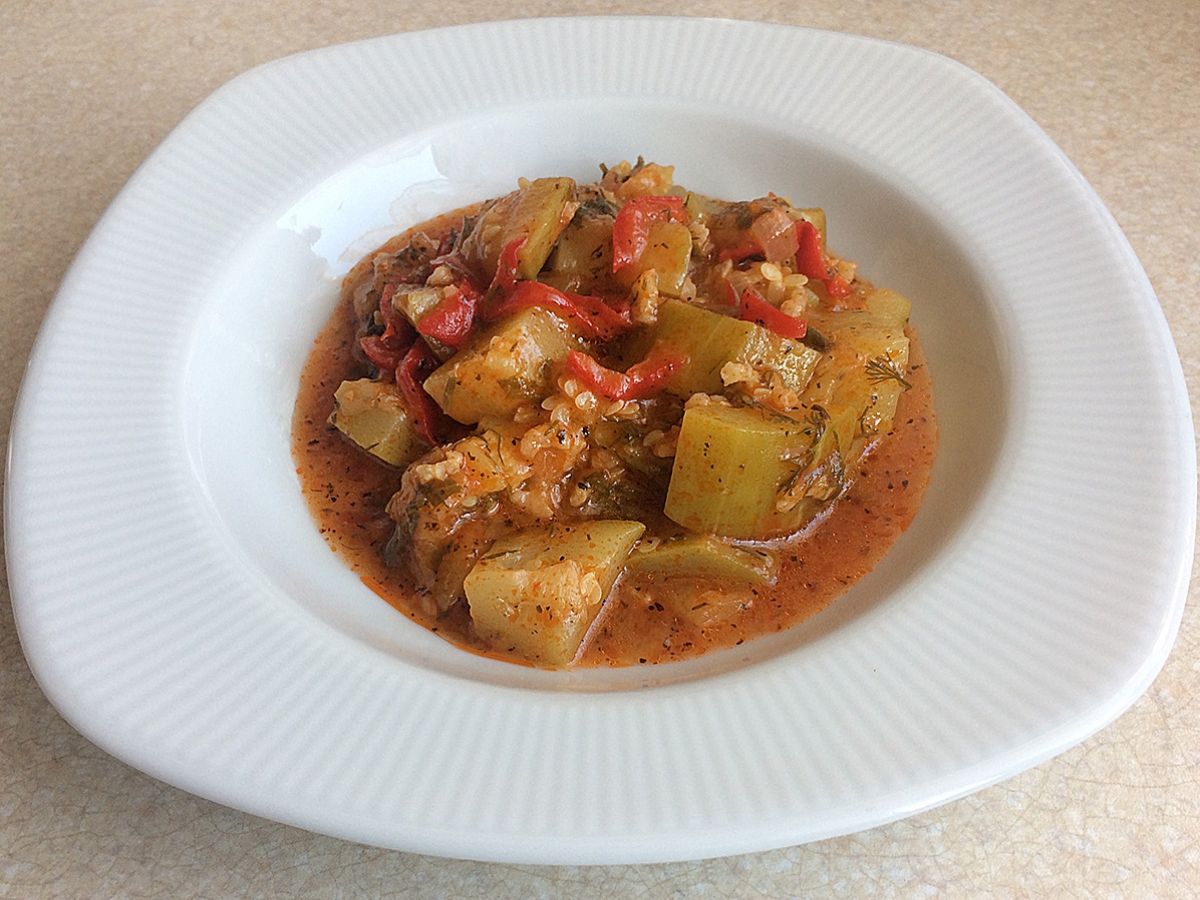 Zucchini Stew (Kabak Yemeği) recipe photo