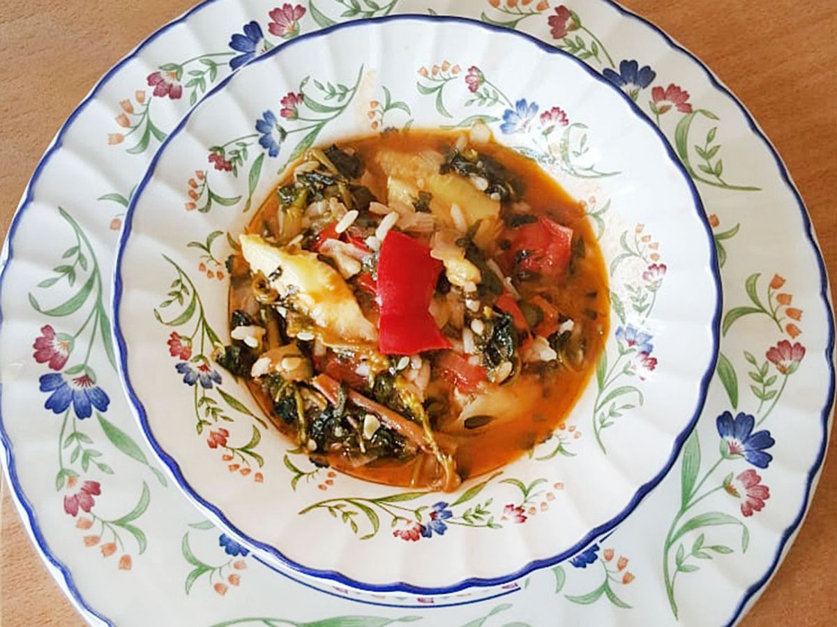 Kabaklı Semizotu Yemeği tarifi görseli