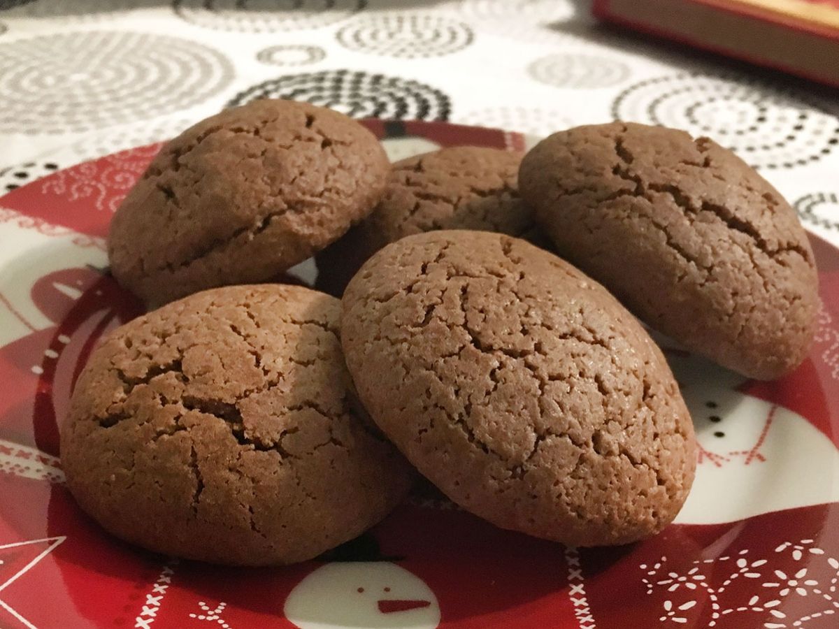 Kakaolu Çatlak Kurabiye tarifi görseli