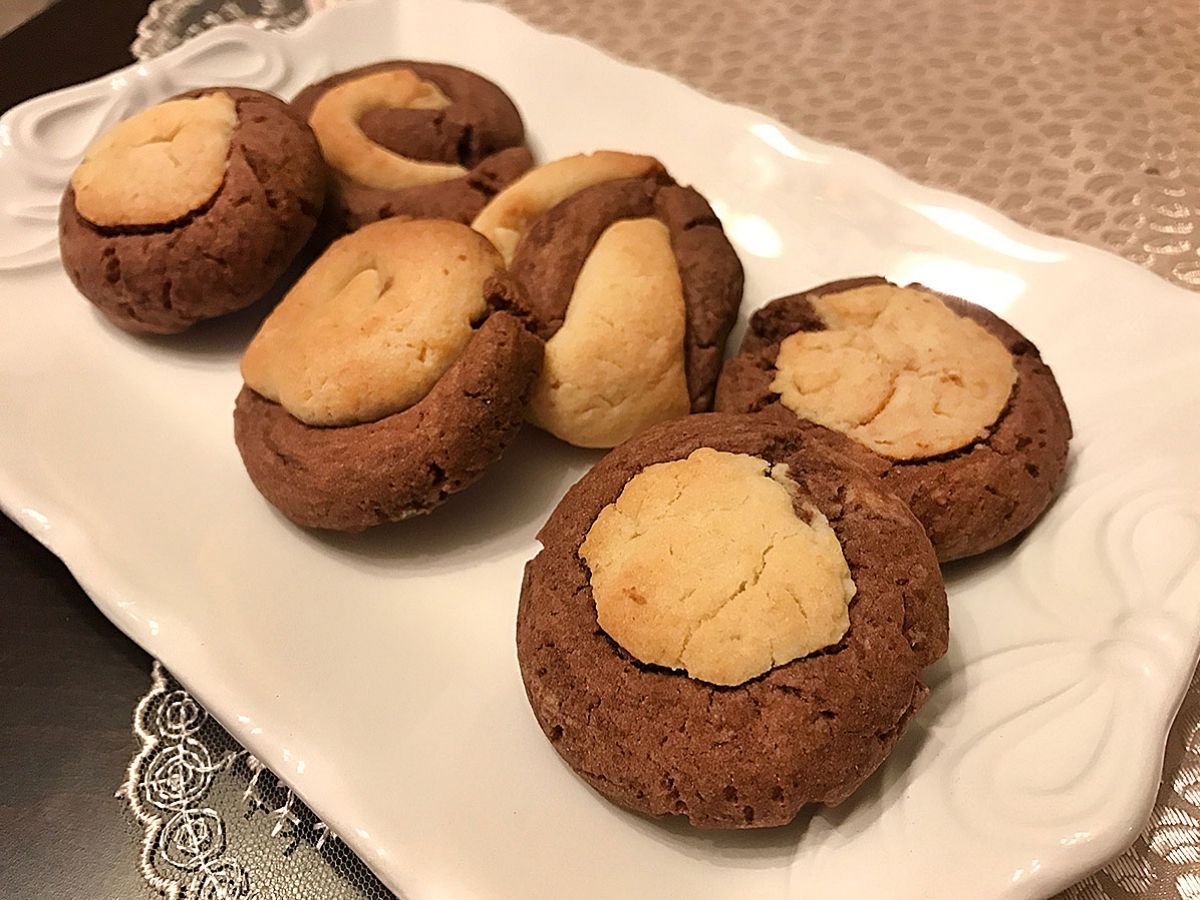 Kakaolu Kurabiye tarifi görseli