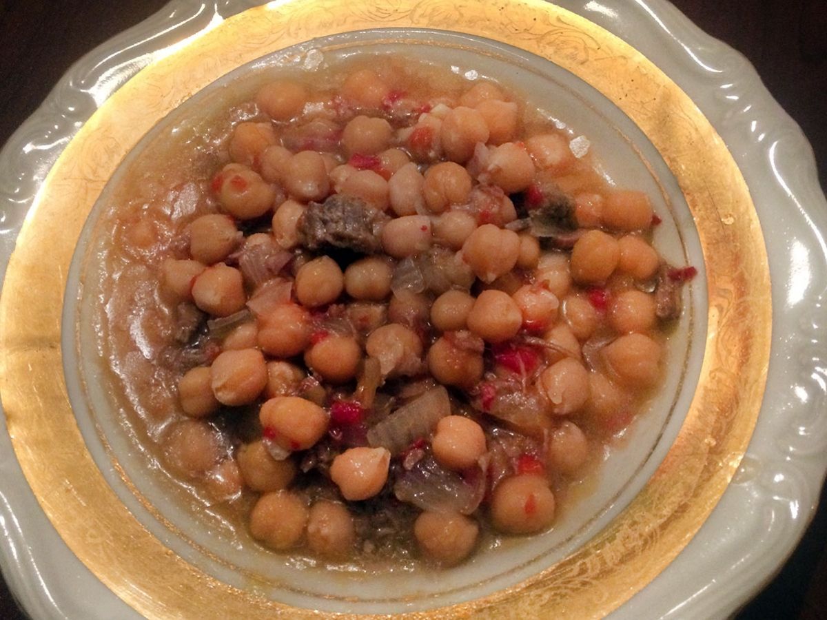 Kapya Biberli Etli Nohut Yemeği tarifi görseli