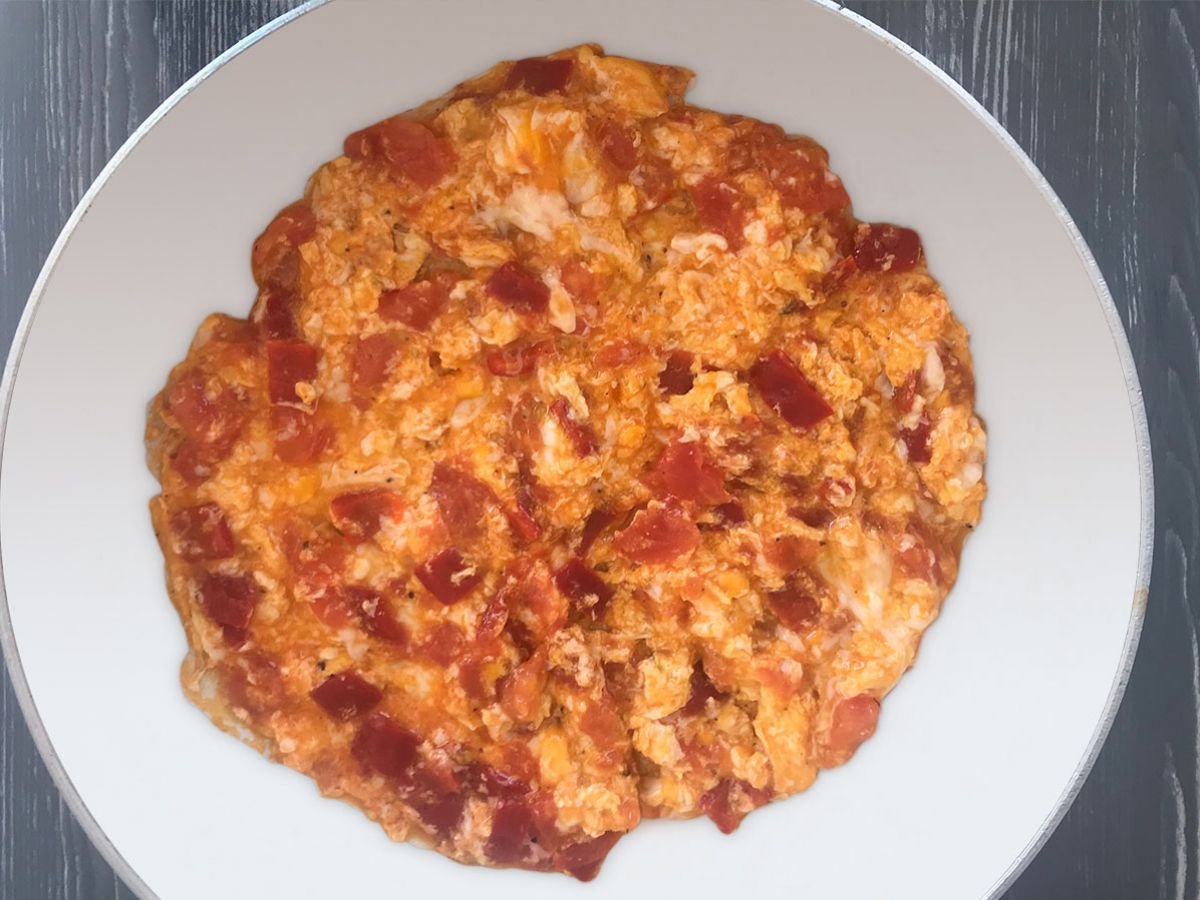 Kapya Biberli Menemen tarifi görseli