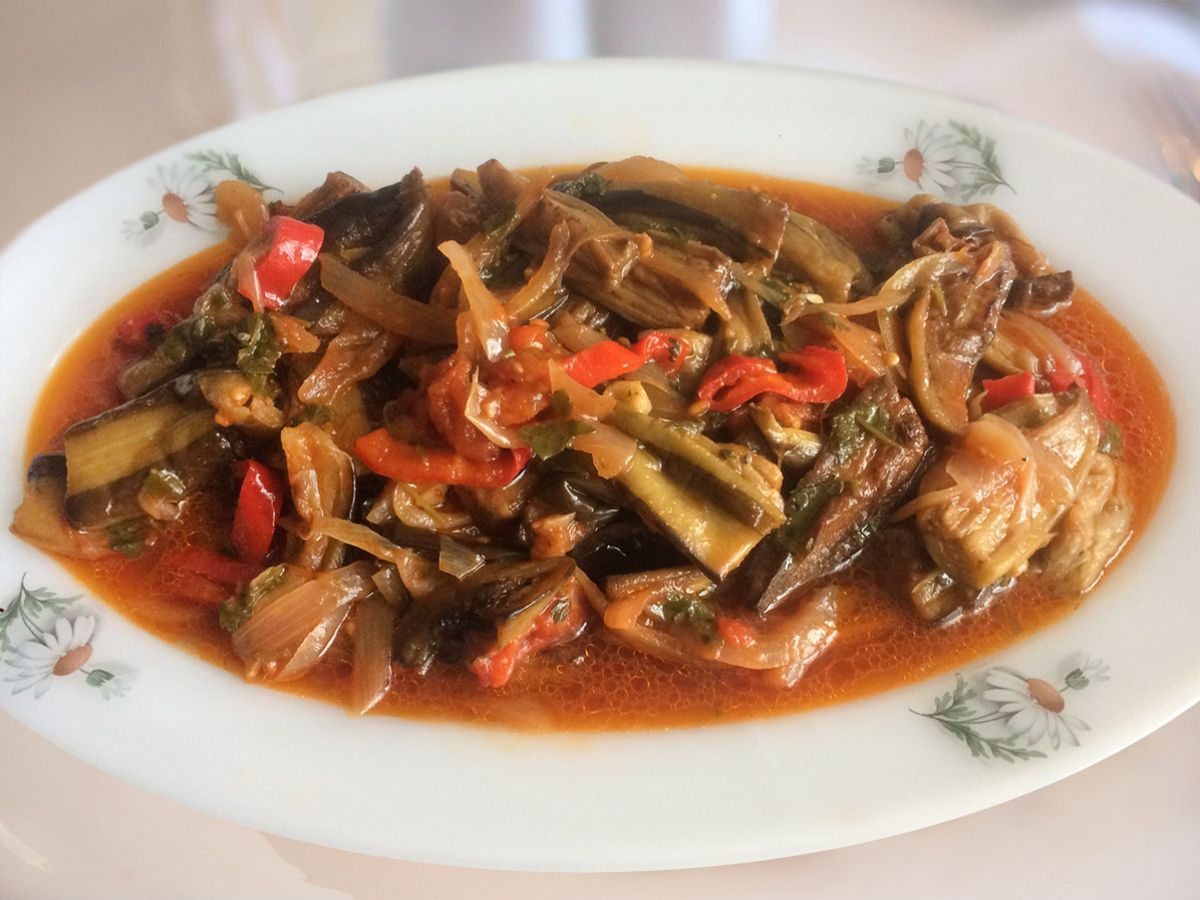 Kapya Biberli Zeytinyağlı Patlıcan tarifi görseli