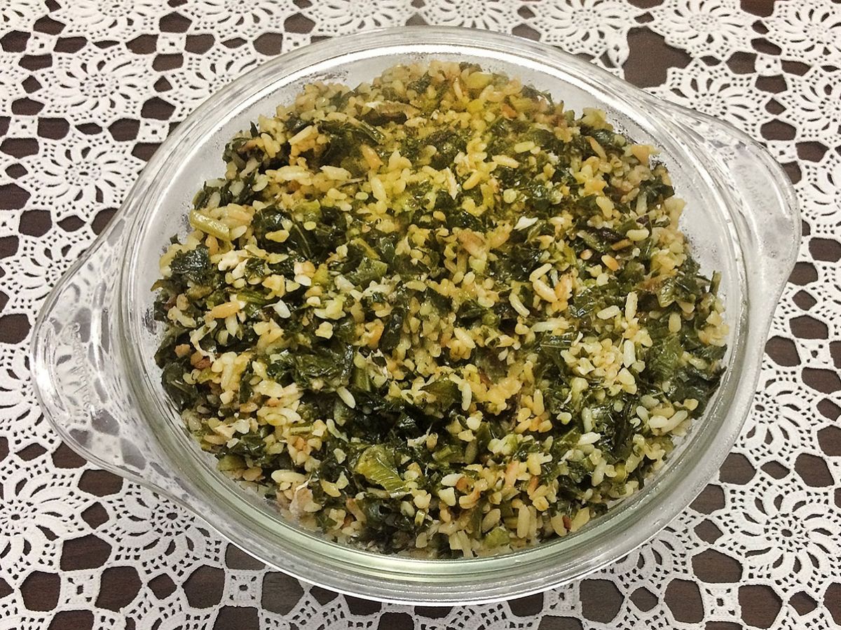 Karalahana Diblesi (Black Cabbage and Rice Stew) recipe photo