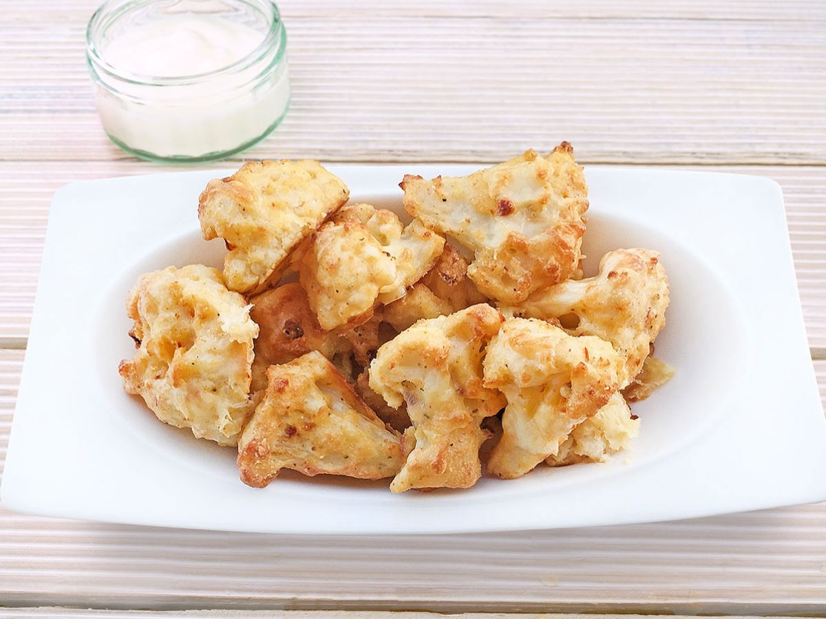 Pan-Fried Cauliflower (Karnabahar Pane) recipe photo
