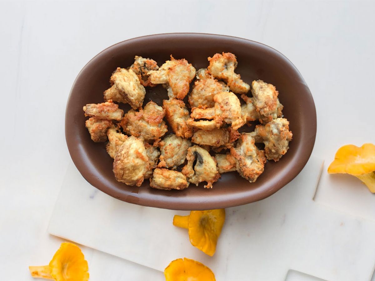 Kaşarlı Mantar Kızartması tarifi görseli