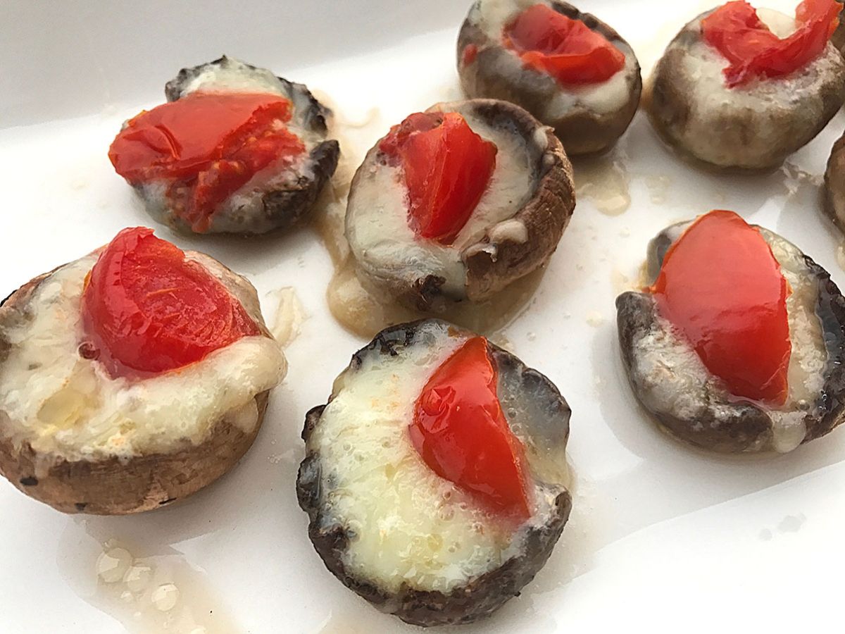 Mushrooms with Kaşar Cheese (Kaşarlı Mantar) recipe photo