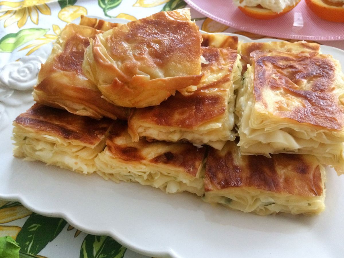 Keçi Peynirli Su Böreği tarifi görseli