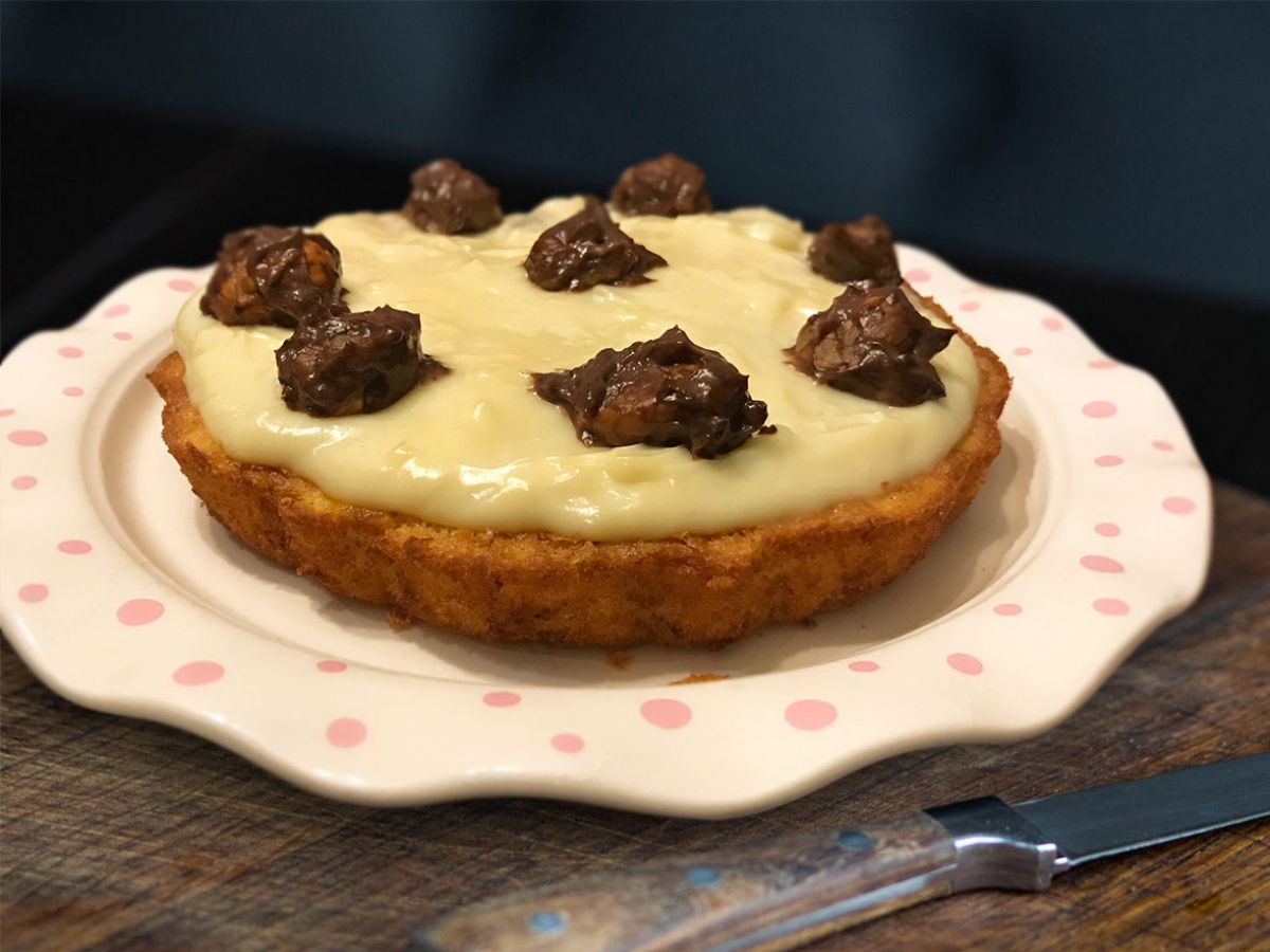 Kestaneli Anne Pastası tarifi görseli