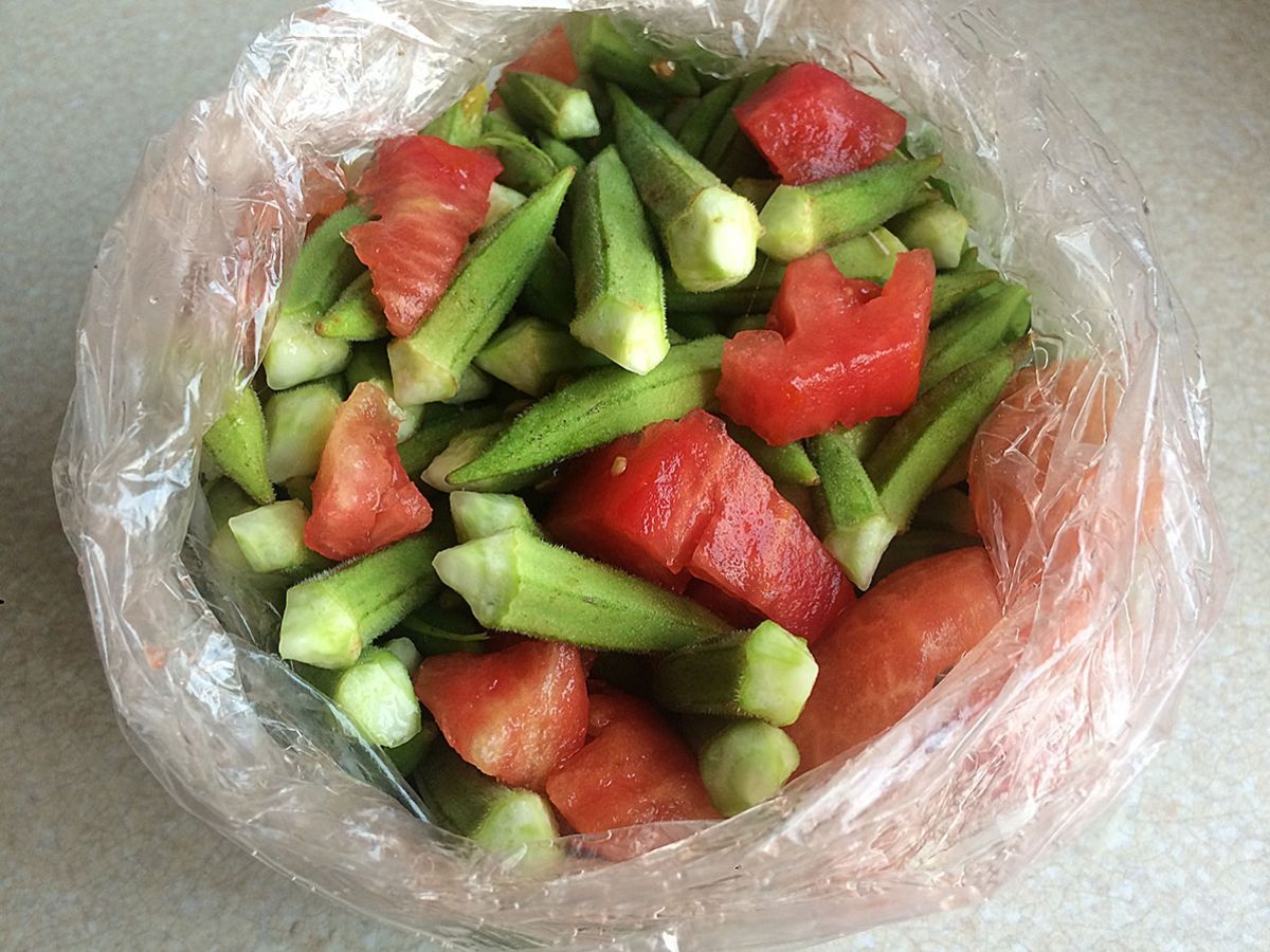 Winter-Preserved Okra recipe photo