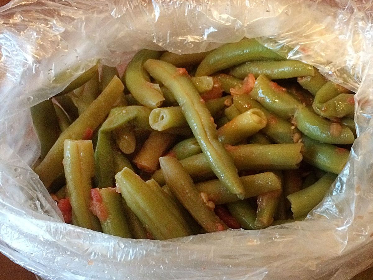 Winter-Preserved Samphire (Kışlık Börülce) recipe photo