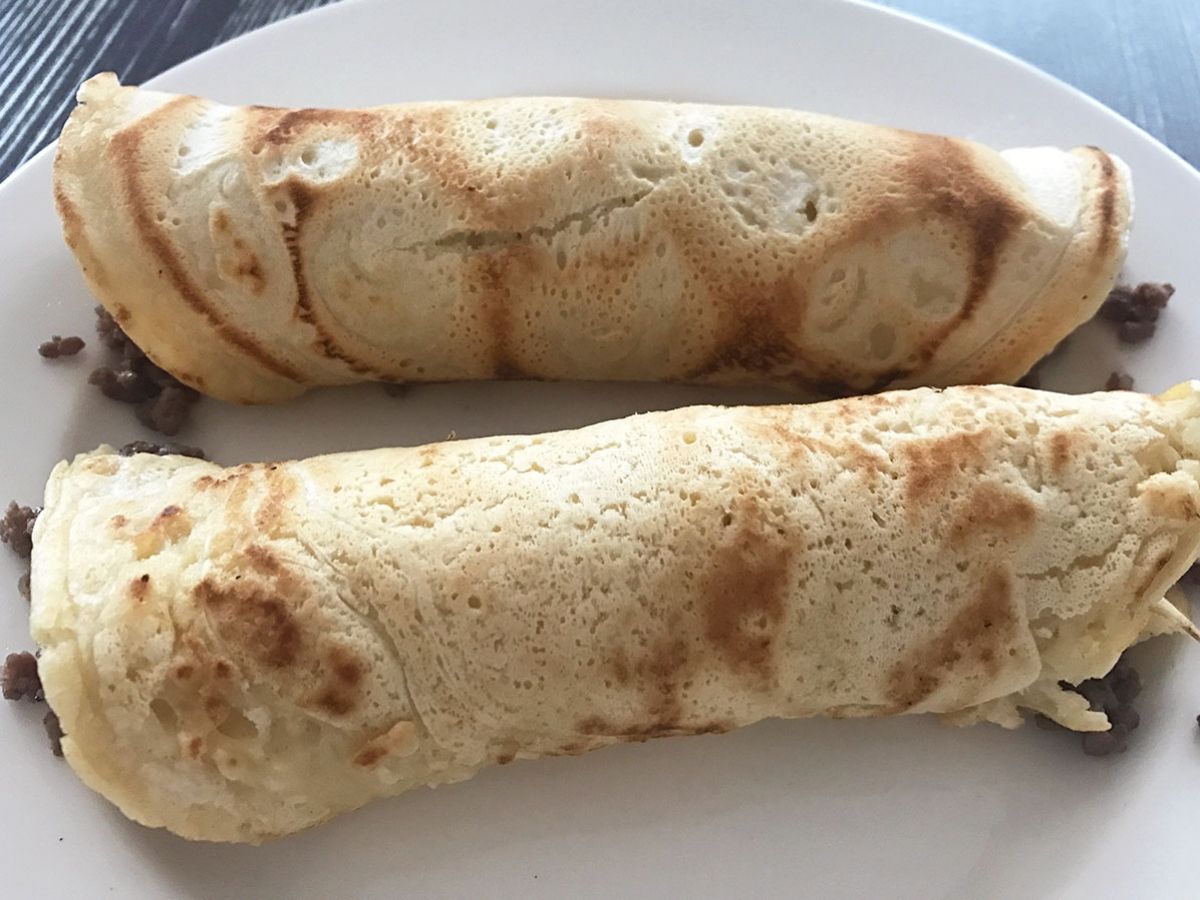 Kıymalı Krep tarifi görseli