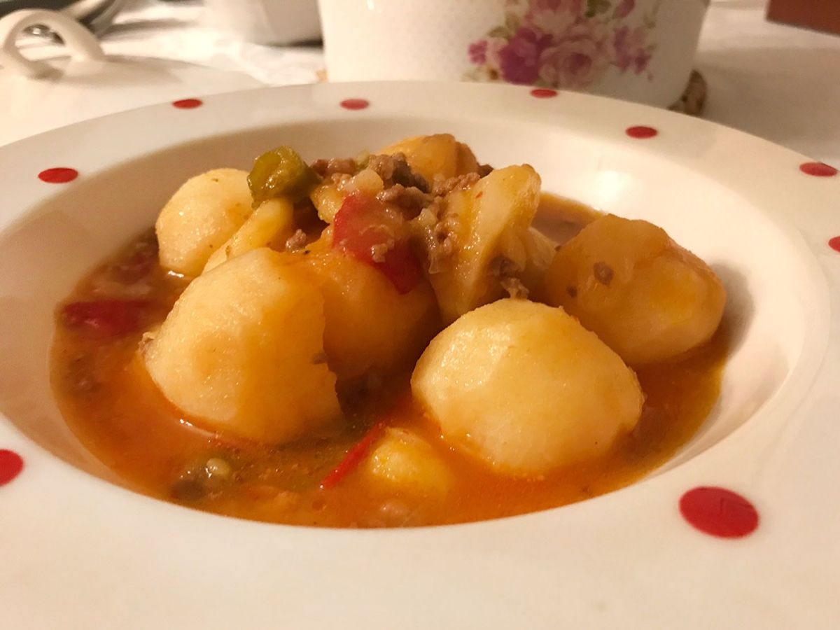 Kıymalı Yer Elması tarifi görseli